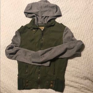 Army green jacket